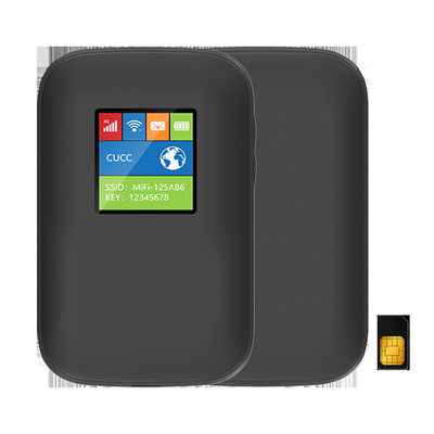 o router 2700mAh-3000mAh 4G móvel com preto da tela destravou