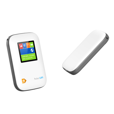 O router 4G móvel de MIFI com o modem de WiFi do bolso da tela 2700mAh-3000mAh destravou