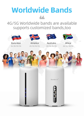 modem sem fio duplo móvel NSA SA da faixa AX3600 de WiFi 6 do router de 4.67Gbps 5G LTE para a rede de 5G 4G 3G