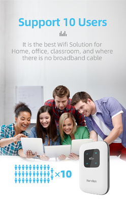 router do bolso 4G WiFi de 3G 2G com operador de SIM Card Slot For Telecom