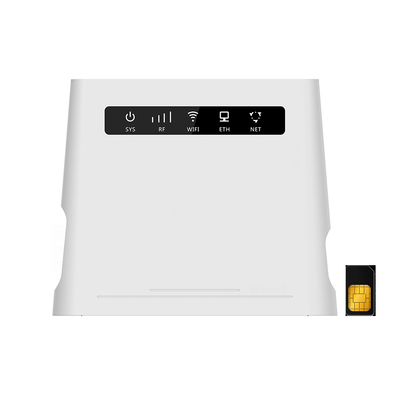 Router sem fio destravado 300Mbps CAT4 do CPE Lte com SIM Card Slot FDD TDD e antenas extra