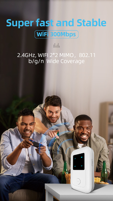 Router 4G de WiFi do bolso do operador das telecomunicações com SIM Card Slot