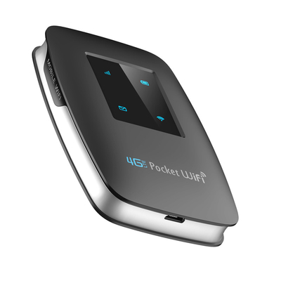 faixa portátil sem fio do quadrilátero do router 300Mbps do bolso 3000mAh 4g