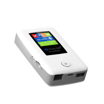 router portátil de 5000mAh 4G WIFI com RJ45 Wan Lan Port