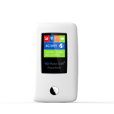 router portátil de 5000mAh 4G WIFI com RJ45 Wan Lan Port