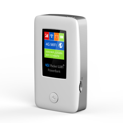 router portátil de 5000mAh 4G WIFI com RJ45 Wan Lan Port