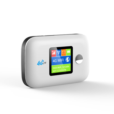 Bolso portátil destravado MiFi sem fio do router de 4G WIFI com painel LCD de Sim Card Slot
