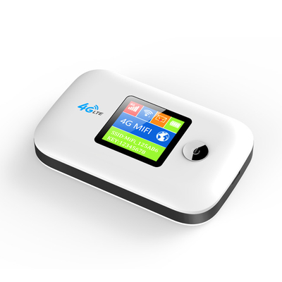 Bolso portátil destravado MiFi sem fio do router de 4G WIFI com painel LCD de Sim Card Slot