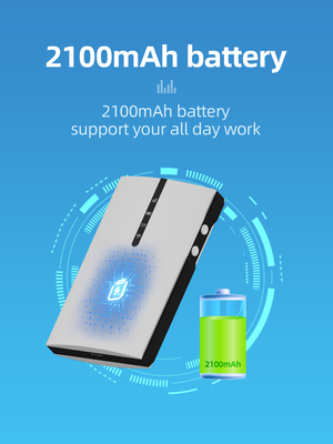 150Mbps router móvel de alta velocidade do ponto quente 4G Lte para a bateria do curso 2100mAh