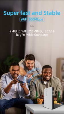 150Mbps router móvel de alta velocidade do ponto quente 4G Lte para a bateria do curso 2100mAh