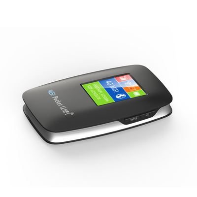 ponto quente móvel do router 150Mbps 4G WiFi de 2700mAh-3000mAh 4G Lte MiFi 15 dispositivos com painel LCD