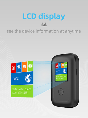 Dispositivo destravado B2 B4 B5 B12 B17 do ponto quente de 4G WiFi com SIM Card Slot