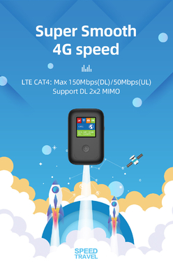 Ponto quente portátil móvel de 4G WiFi